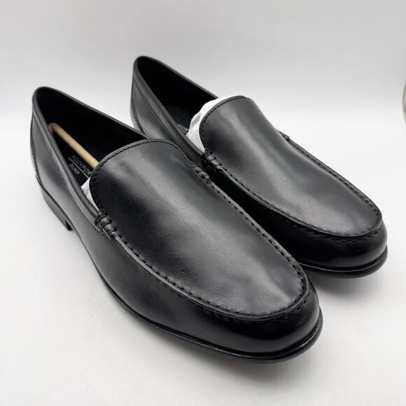 Rockport Mens Classic Lite Venetian Loafers US 15 Wide Black Leather NIB - Picture 6 of 13